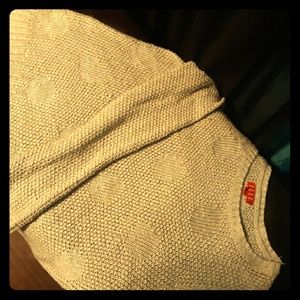 Silver/gray sparkly sweater